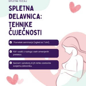 Spletna delavnica: TEHNIKE ČUJEČNOSTI
